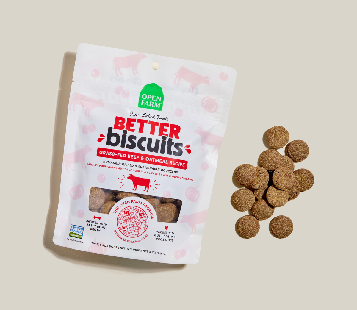 Beef and Oatmeal Dog Biscuits product image 6