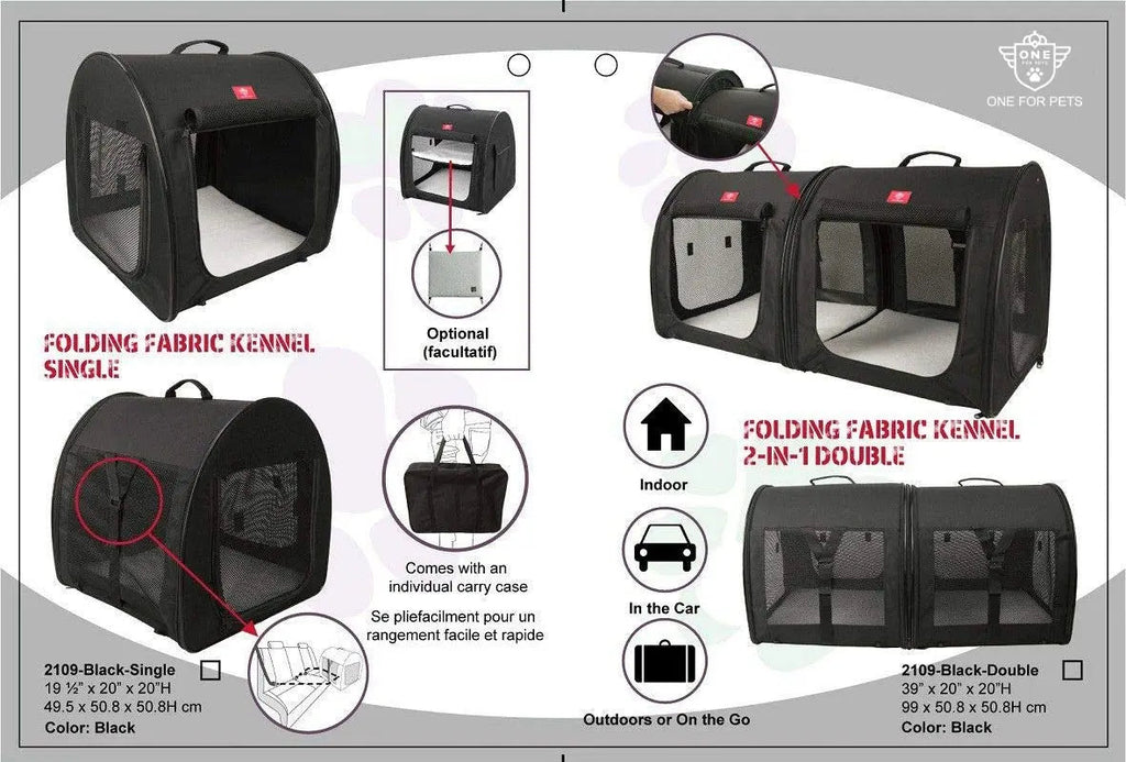 Portable Double Kennel product image 6