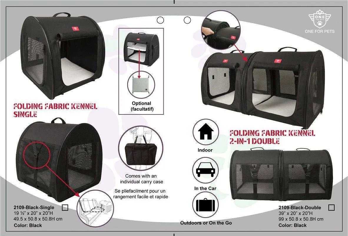 Portable Double Kennel product image 6