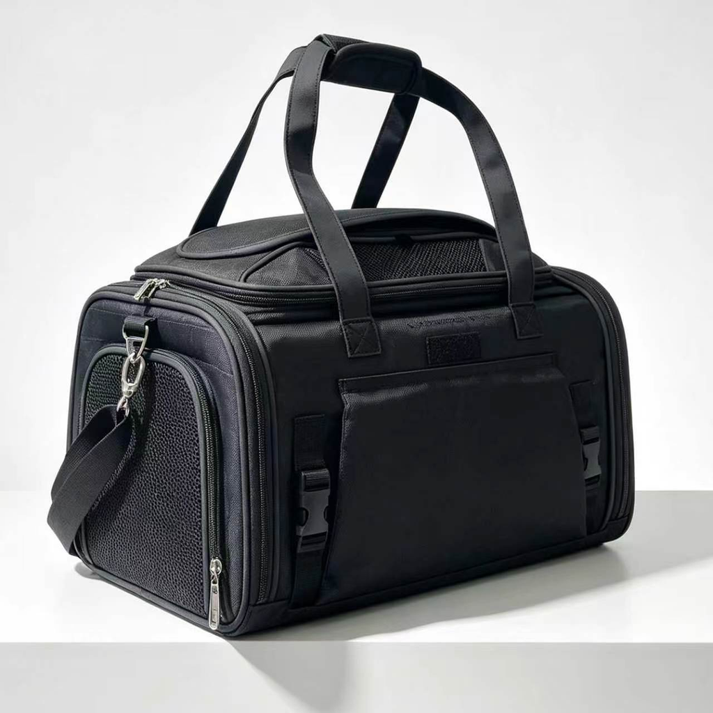 Expandable Soft-Sided Airline Pet Carrier, Two-Inch Taller Cabin for Ventilated and Secure Travel source image 7