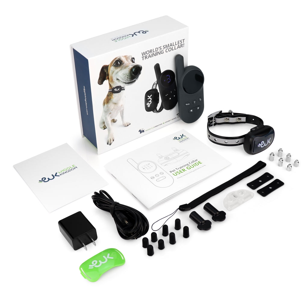 Rechargeable Remote Training Collar for Small Dogs, 1,000-Foot Range plus Tone, Vibration and Static Modes source image 7
