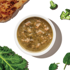 Chicken Dog Food Topper, Leafy Greens in Twelve 5.5-Ounce Pour-Over Packs for Meals and Enrichment Toys source image 7