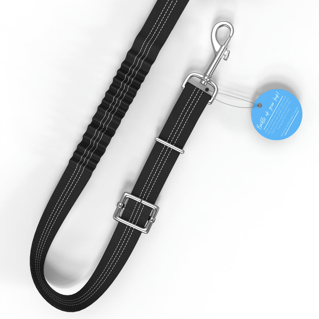 Headrest Dog Seat Belt Restraint for Vehicle Travel with Adjustable Length and Harness Attachment product image 7