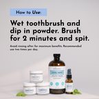 Mint Remineralizing Tooth Powder with Hydroxyapatite for Twice-Daily Cleaning in a 2 oz Jar product image 7