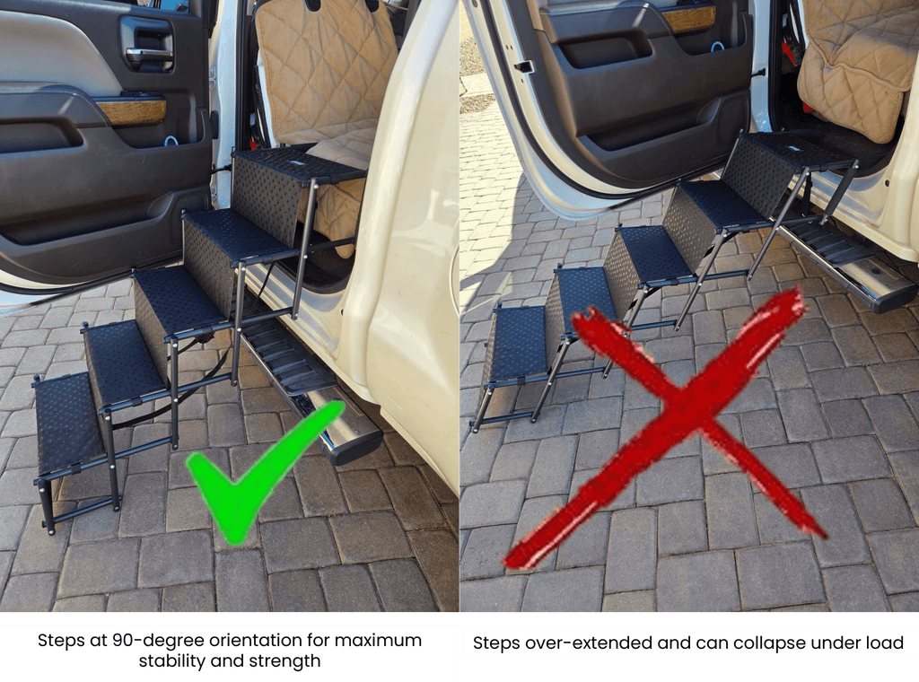 Foldable Vehicle Dog Steps source image 7