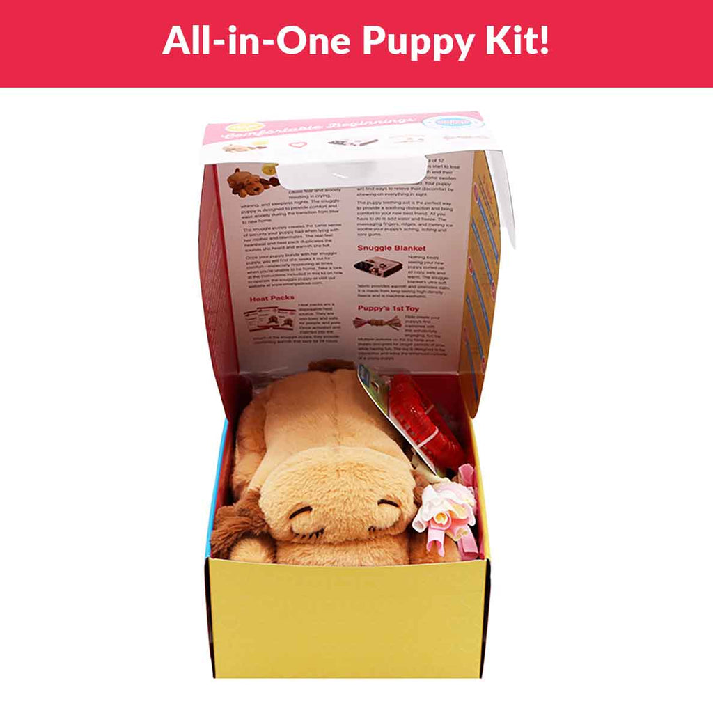 New Puppy Starter Kit for Home Transition, Heartbeat Plush and Coordinated Comfort Essentials Included source image 7