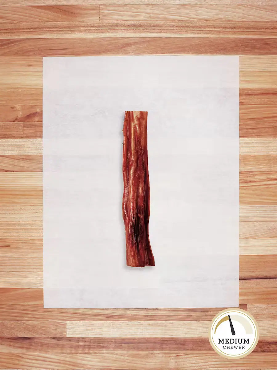 Grass-Fed Beef Bully Sticks for Dogs, Dehydrated No-Odor Chews in 3–5, 6–7 and 11–12 Inch Sizes source image 7