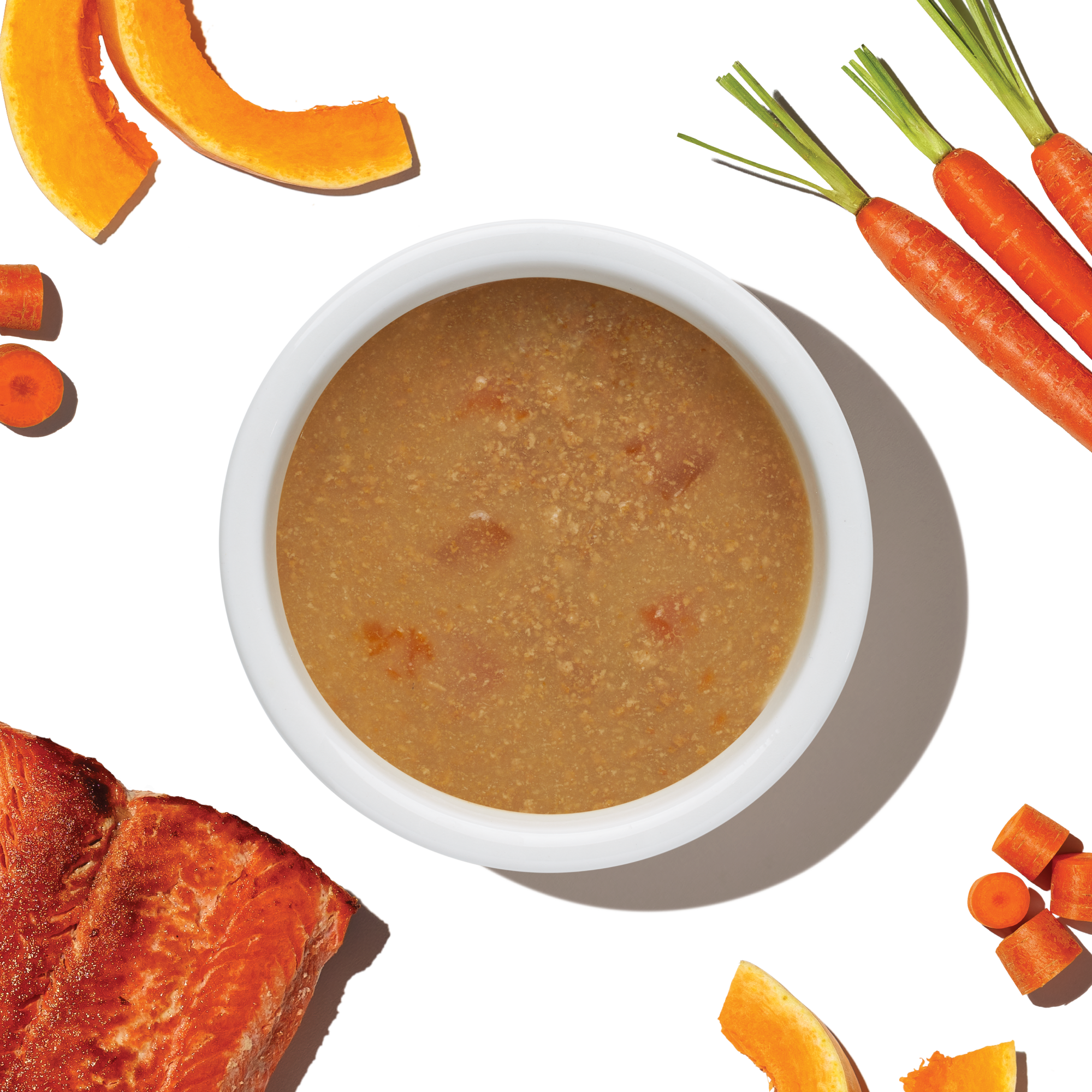 Salmon Stew Dog Food Topper for Skin and Coat Support, 12 Pack of 5.5 oz Pour-Over Cartons source image 7