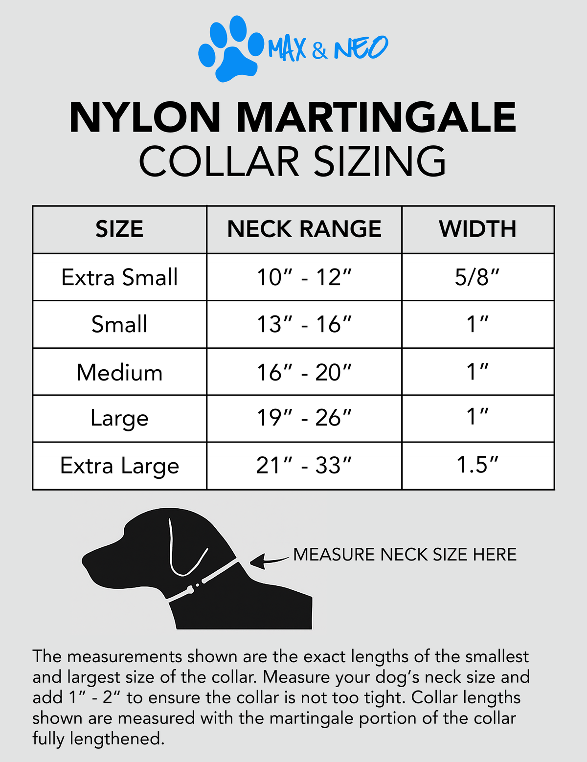 Reflective Martingale Dog Collar, Locking Nylon Clasp Design in Four Prints and Four Adjustable Sizes source image 7