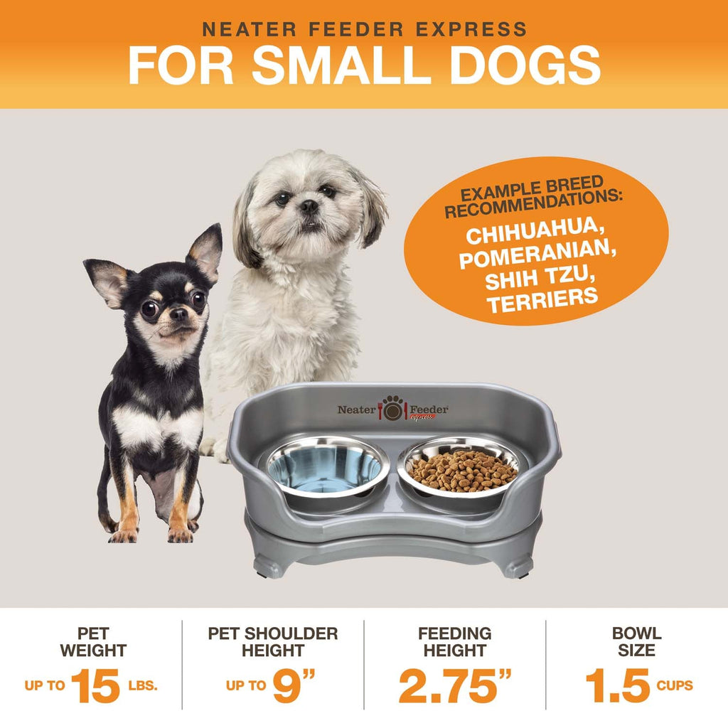 Elevated Mess-Proof Pet Feeding Station, Spill-Containment Design and Dishwasher-Safe Stainless Steel Bowls source image 7
