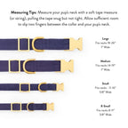 Garden Party Floral Cotton Dog Collar, Reinforced Webbing and Brass D-Ring in Four Adjustable Neck Sizes source image 7