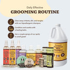 Sensitive Skin Dog Shampoo, Oatmeal and Aloe Vera Formula in a Gentle 12 oz Wash for Puppies and Adult Dogs source image 7