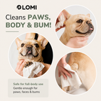 Bamboo Pet Grooming Wipes for Dogs and Cats, Aloe Vera and Chamomile Formula in Travel and Premium Packs source image 7