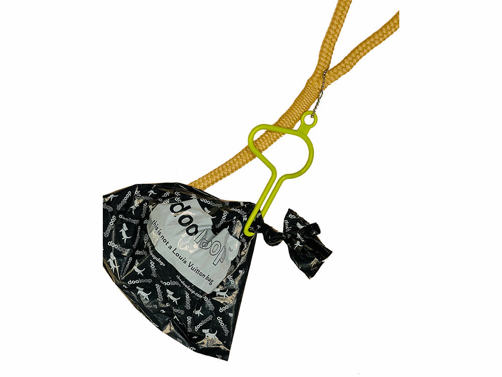 Hands-Free Dog Waste Bag Holder for Leashes and Backpacks, Recycled Plastic Clip in Eleven Colors source image 7