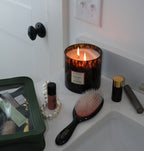 Tortoiseshell Scented Candle in Red Currant, 22.7 oz Soy Blend Wax with Paper and Cotton Wicks source image 7