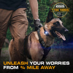 Remote Dog Training Collar for Long-Range Sessions, Waterproof Receiver with 124 Adjustable Levels source image 7