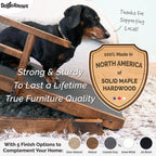 Adjustable Solid Maple Dog Ramp for Beds from 12 to 37 Inches High with Side Rails and Non-Slip Traction product image 7