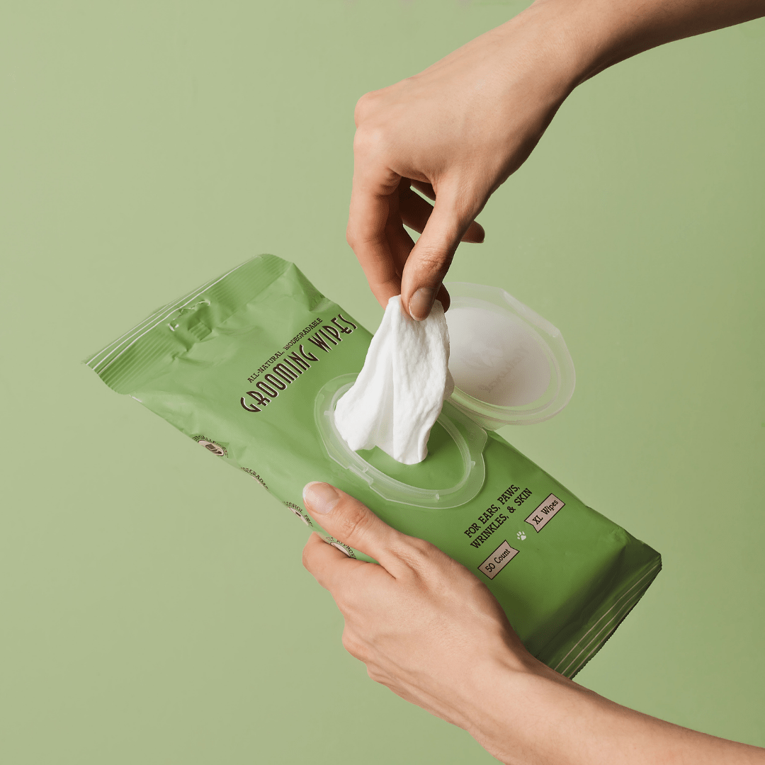 Extra Large Dog Grooming Wipes for Paws, Fur and Skin, Convenient Cleanup Between Regular Baths source image 7