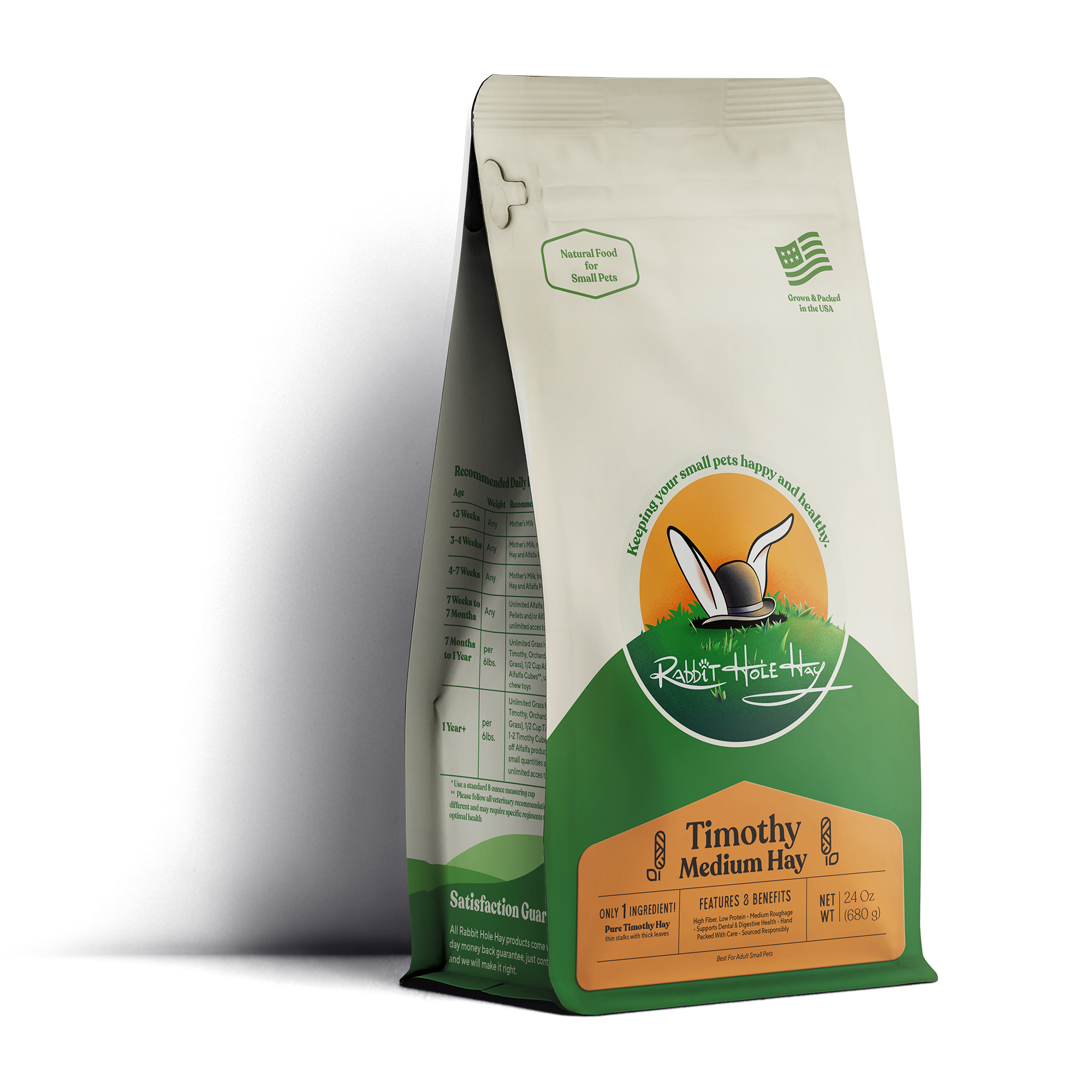 Medium Timothy Hay 24 oz