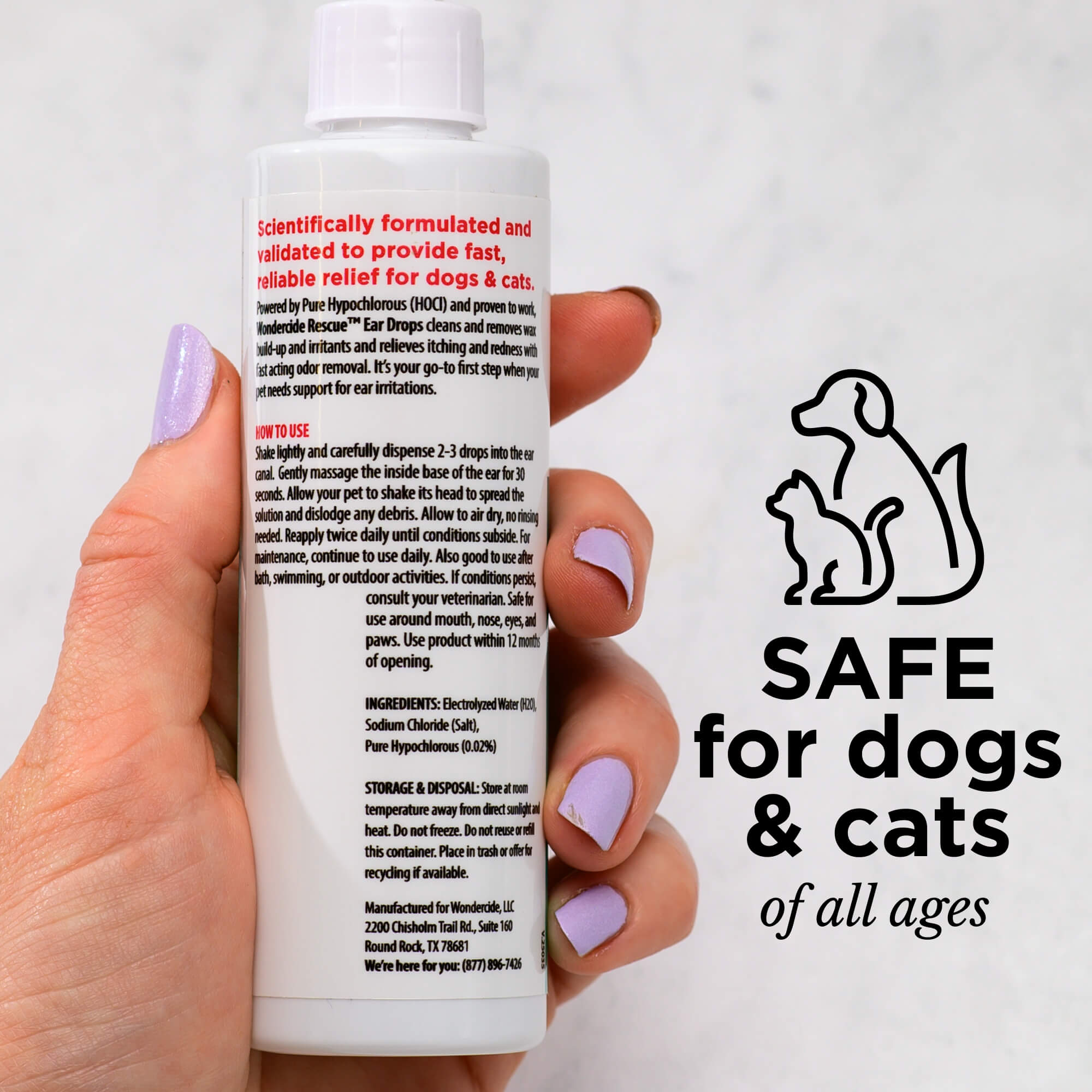 Alcohol-Free Pet Ear Cleaning Drops product image 7