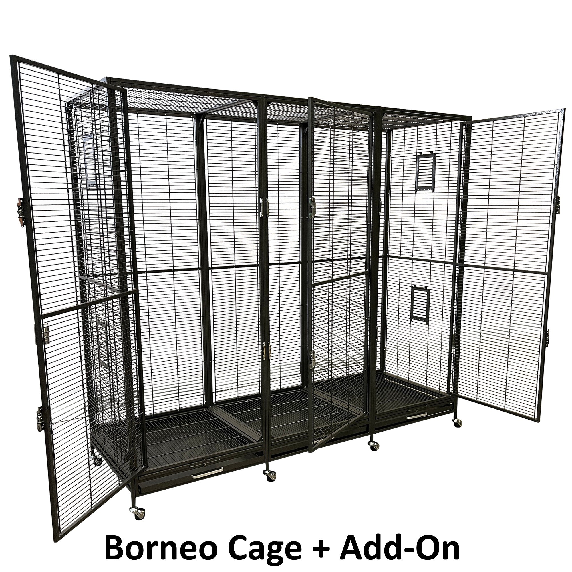 Expandable Small Pet Cage Cage + Add-On
