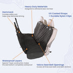 Dog Rear Seat Cover product image 7