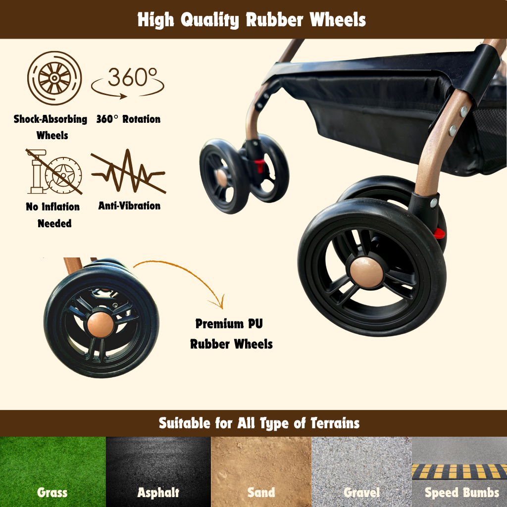 Detachable Carrier Pet Stroller product image 7