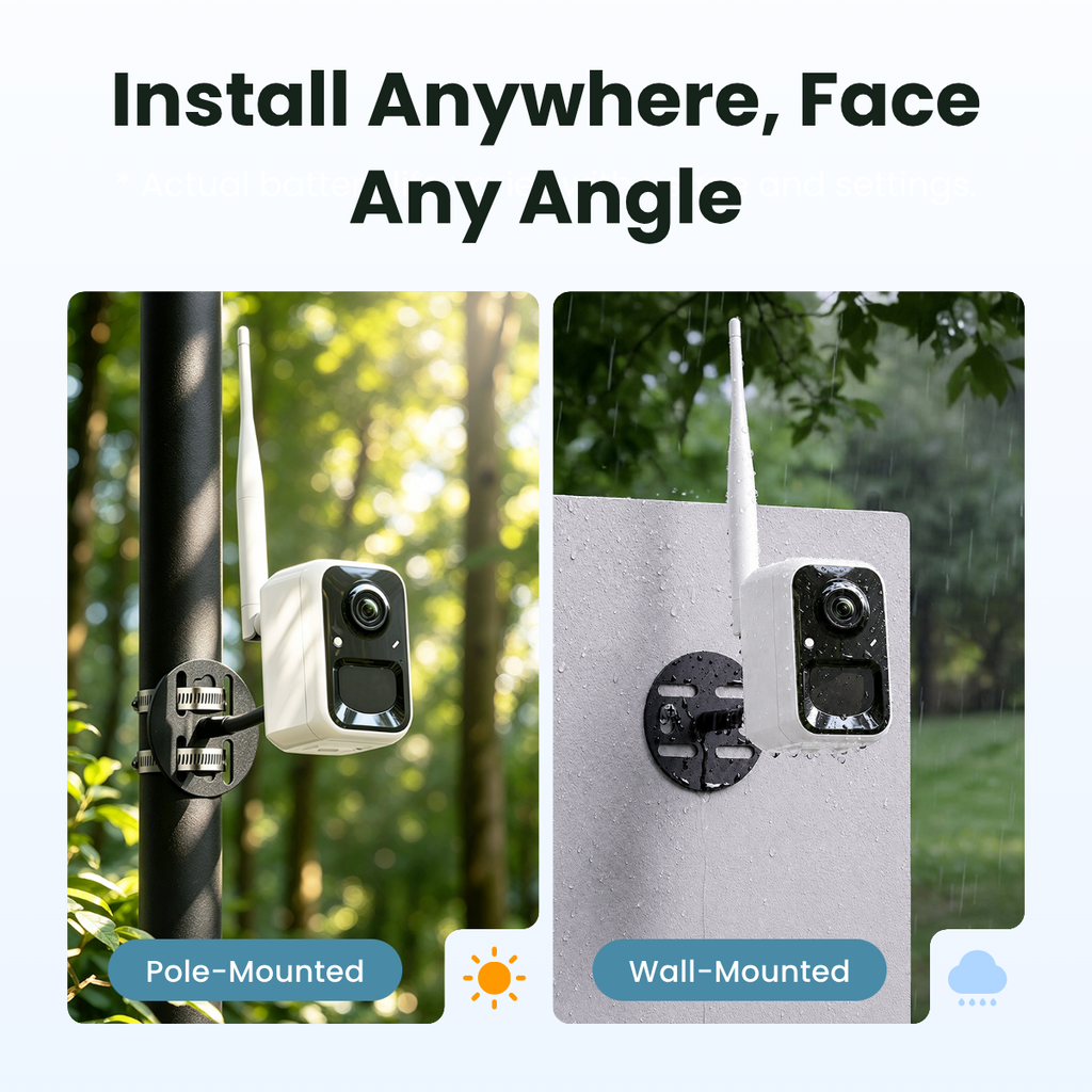 Smart 2K Birdwatching Camera, Wide-Angle Feeder Companion with Bendable Mount for App-Connected Viewing source image 8