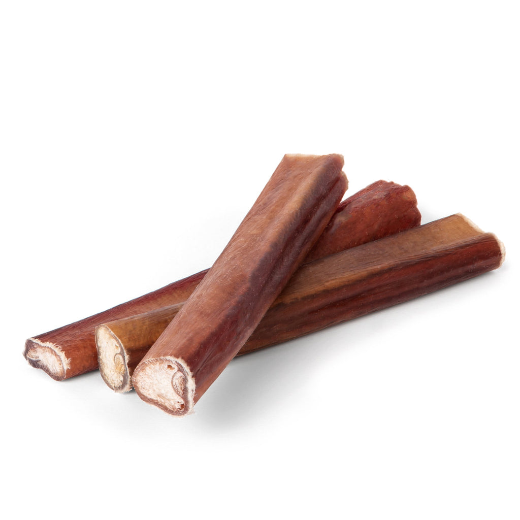 Jumbo Beef Bully Sticks for Dogs, Grass-Fed Single-Ingredient Chews in 6 or 12 Inch Lengths and 5–20 Packs source image 8