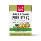 Chicken Dog Food Topper, Leafy Greens in Twelve 5.5-Ounce Pour-Over Packs for Meals and Enrichment Toys source image 8
