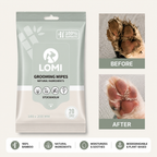 Bamboo Pet Grooming Wipes for Dogs and Cats, Aloe Vera and Chamomile Formula in Travel and Premium Packs source image 8