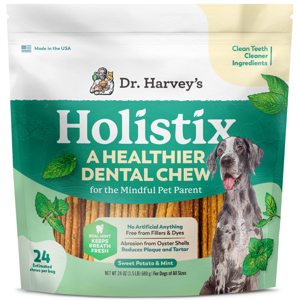 Sweet Potato Dental Chews for Dogs, Mint-Flavored 24 oz Bag for Natural Abrasion and Fresher Breath source image 8