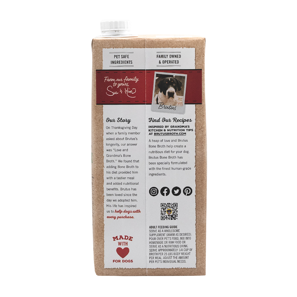 Beef Bone Broth Meal Topper for Dogs, All-Natural Superfood Support in Two-Pack or Six-Pack Sizes source image 8