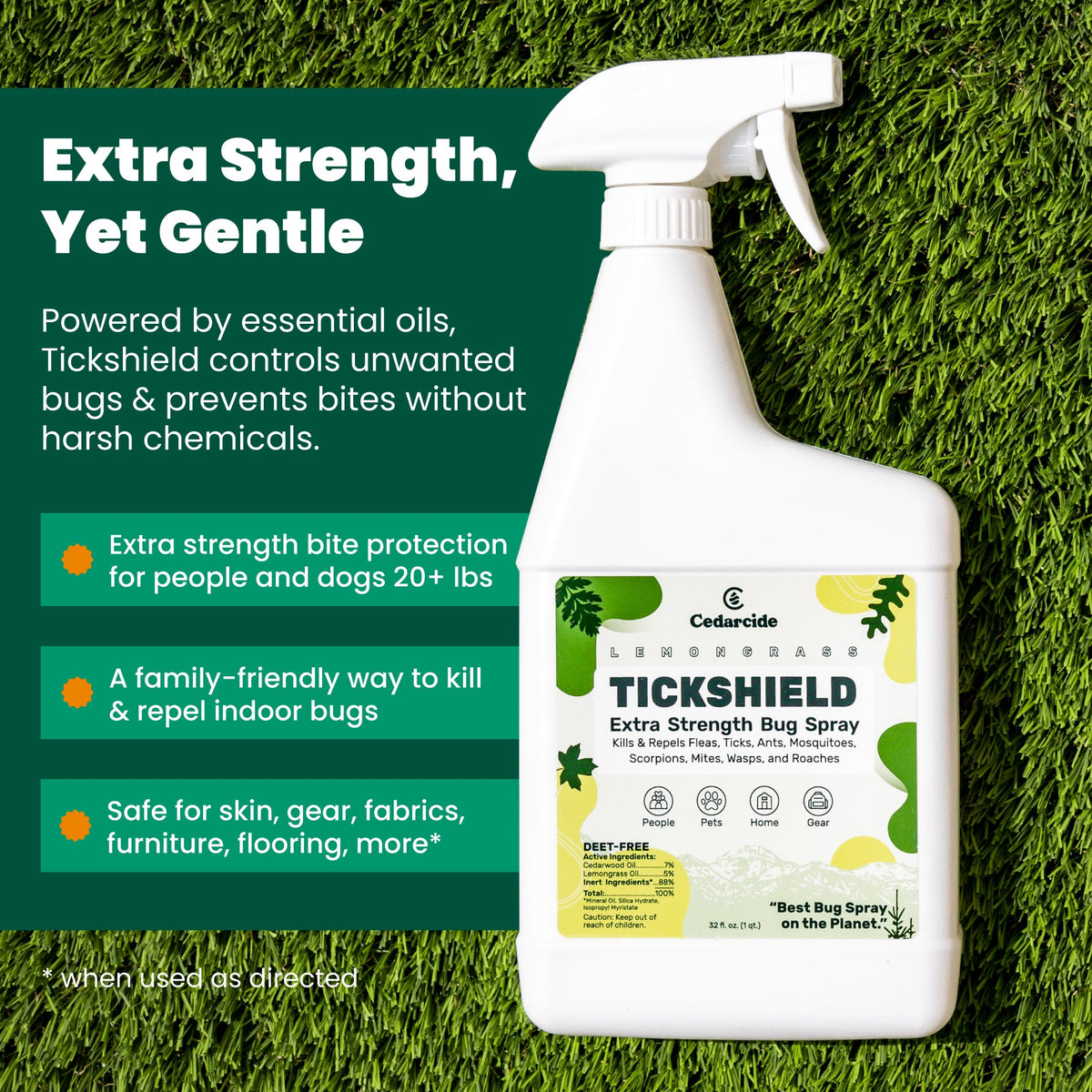 Tick and Flea Protection Kit in Cedarwood or Lemongrass, Three Kit Sizes for Dogs over 20 lb and Gear source image 8