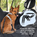 Waterproof Dog Car Seat Cover for Sedans, SUVs and Utes, Four-Way Layout for Left or Right Drive source image 8