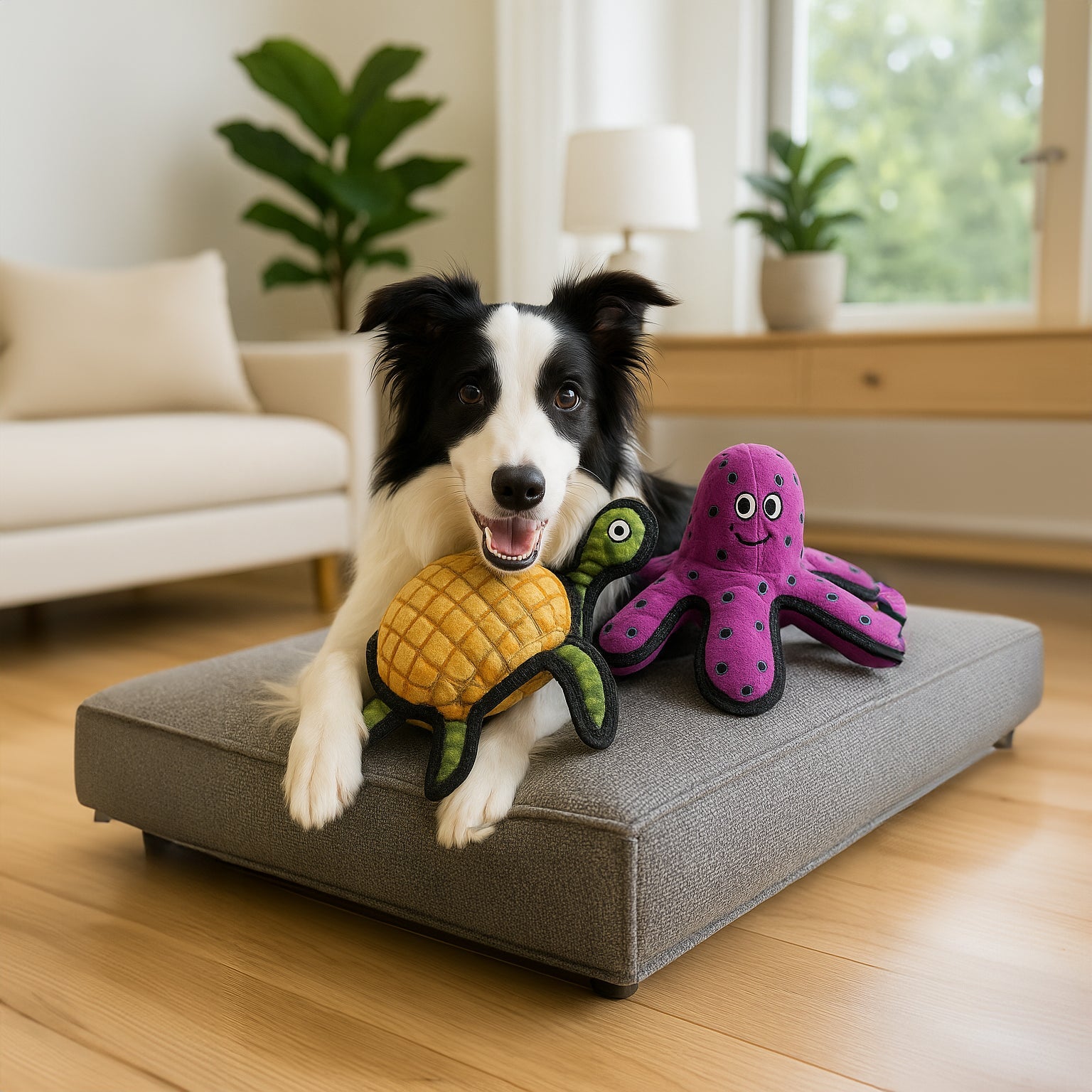 Floating Octopus Plush Dog Toy product image 8