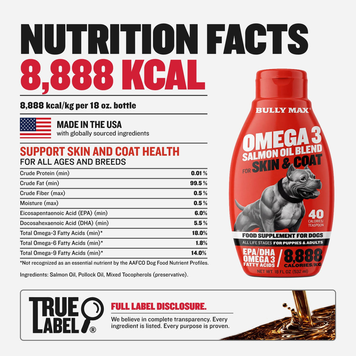 Dog Omega Fatty Acid Oil Supplement product image 8