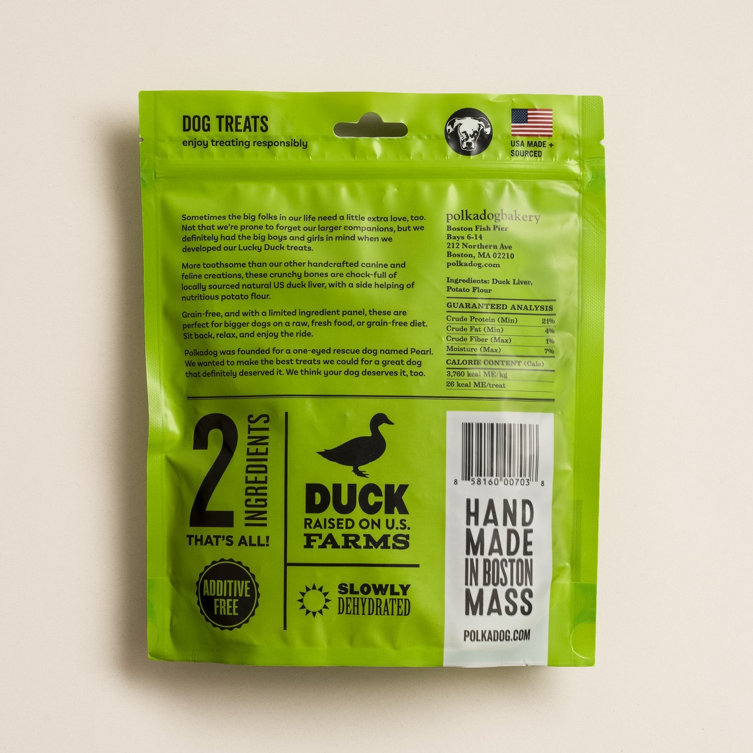 Crunchy Duck Liver Dog Treats product image 6
