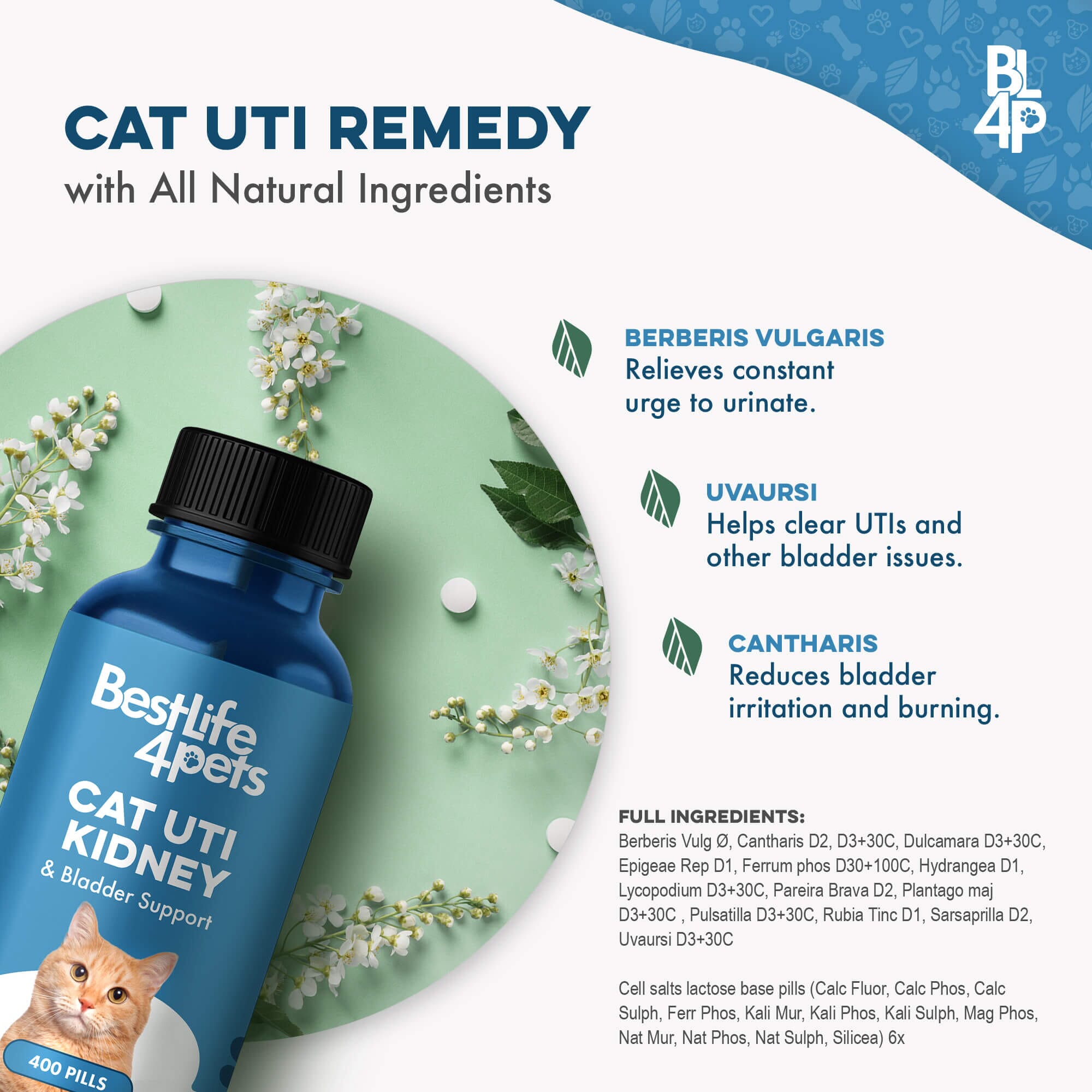 Cat Urinary and Kidney Support Tablets product image 8