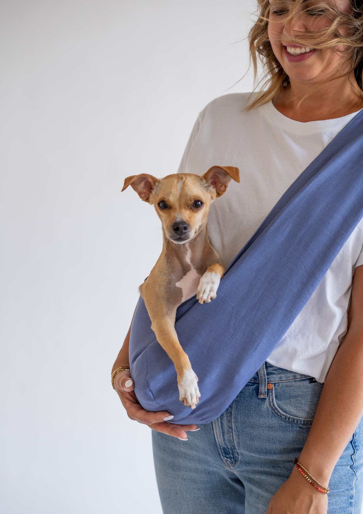 Linen Dog Sling Carrier product image 8