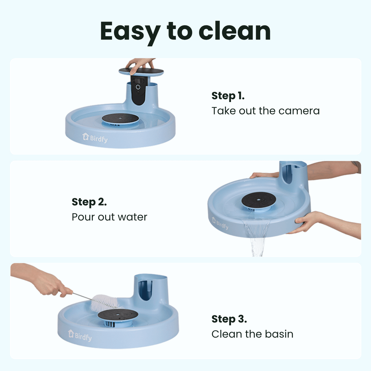 Solar Smart Bird Bath Camera product image 8