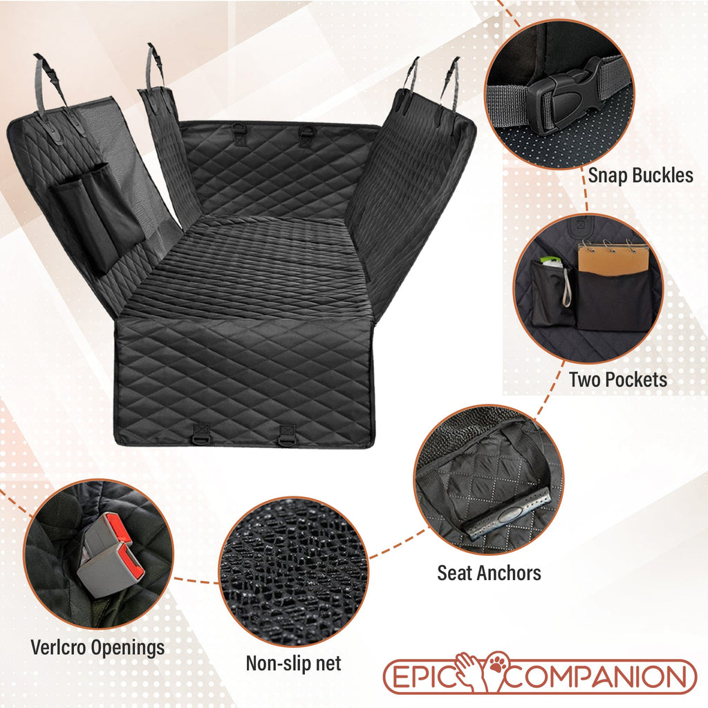 Dog Back Seat Hammock Cover product image 8