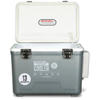 13-Quart Live Bait Cooler and USB-C Rechargeable Aerator, Stainless-Hardware Fishing Box with Carry Strap source image 9