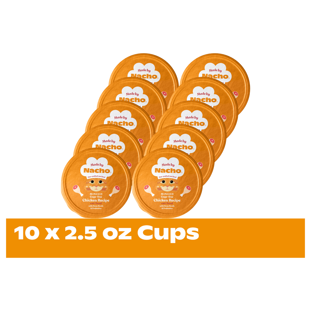 Minced Chicken Wet Cat Food in Bone Broth Gravy for Hydration and Complete Balanced Daily Nutrition product image 9