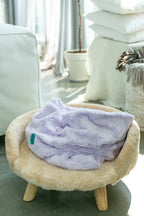 Convertible Dog Snuggle Sac and Travel Bed, Plush Cuddle Cup or Blanket in Two Sizes and Twelve Colors source image 9