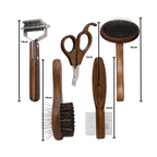 Dog Grooming Tool Set for Cavoodles, Five-Piece Brush, Comb, Dematting and Nail Care Kit in a Storage Box source image 9