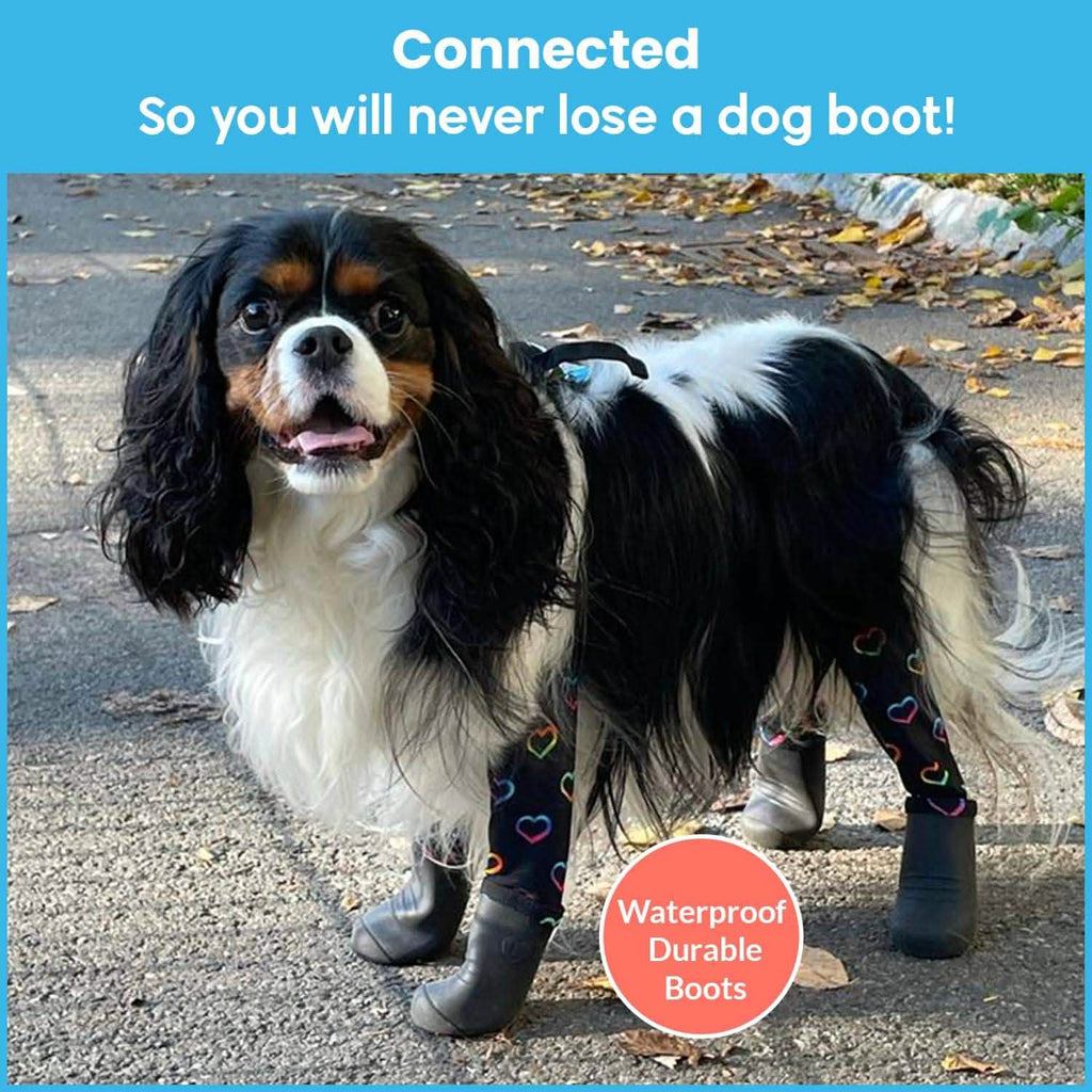 Waterproof Dog Boot Leggings for Winter Walks, Seam-Free TPE Paw Covers and Full-Leg Protection source image 9