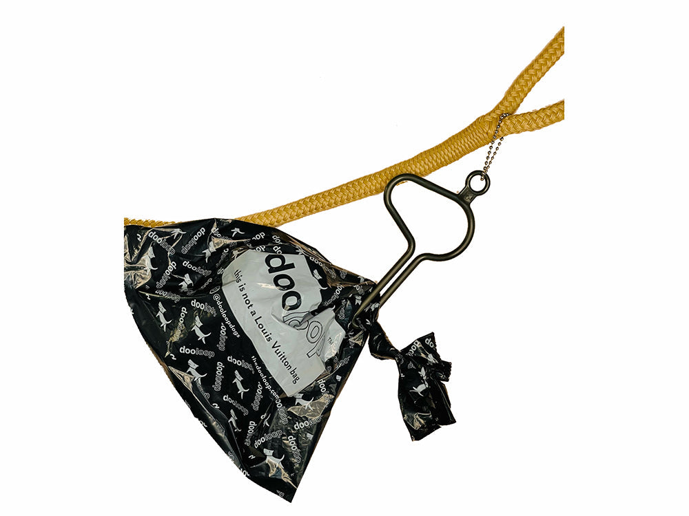 Hands-Free Dog Waste Bag Holder for Leashes and Backpacks, Recycled Plastic Clip in Eleven Colors source image 9