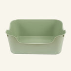 Small Animal Litter Box for Guinea Pigs and Rabbits, High-Sided Low-Entry Design in Five Colors source image 9