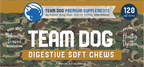 Dog Digestive and Probiotic Soft Chews, 120 Count with Enzyme Blend and Two Billion CFUs per Chew source image 9